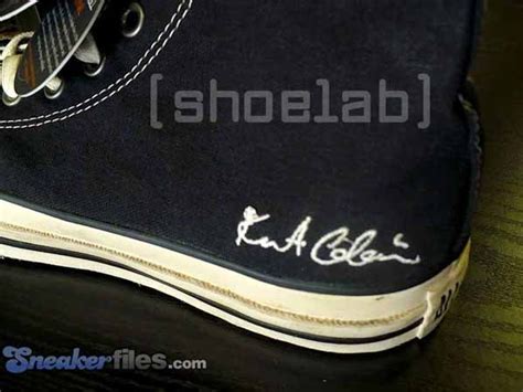 kurt cobain signature converse.